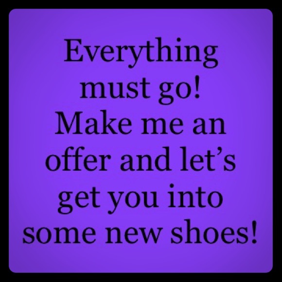 All my shoes must go! Make me a reasonable offer! - Picture 1 of 1